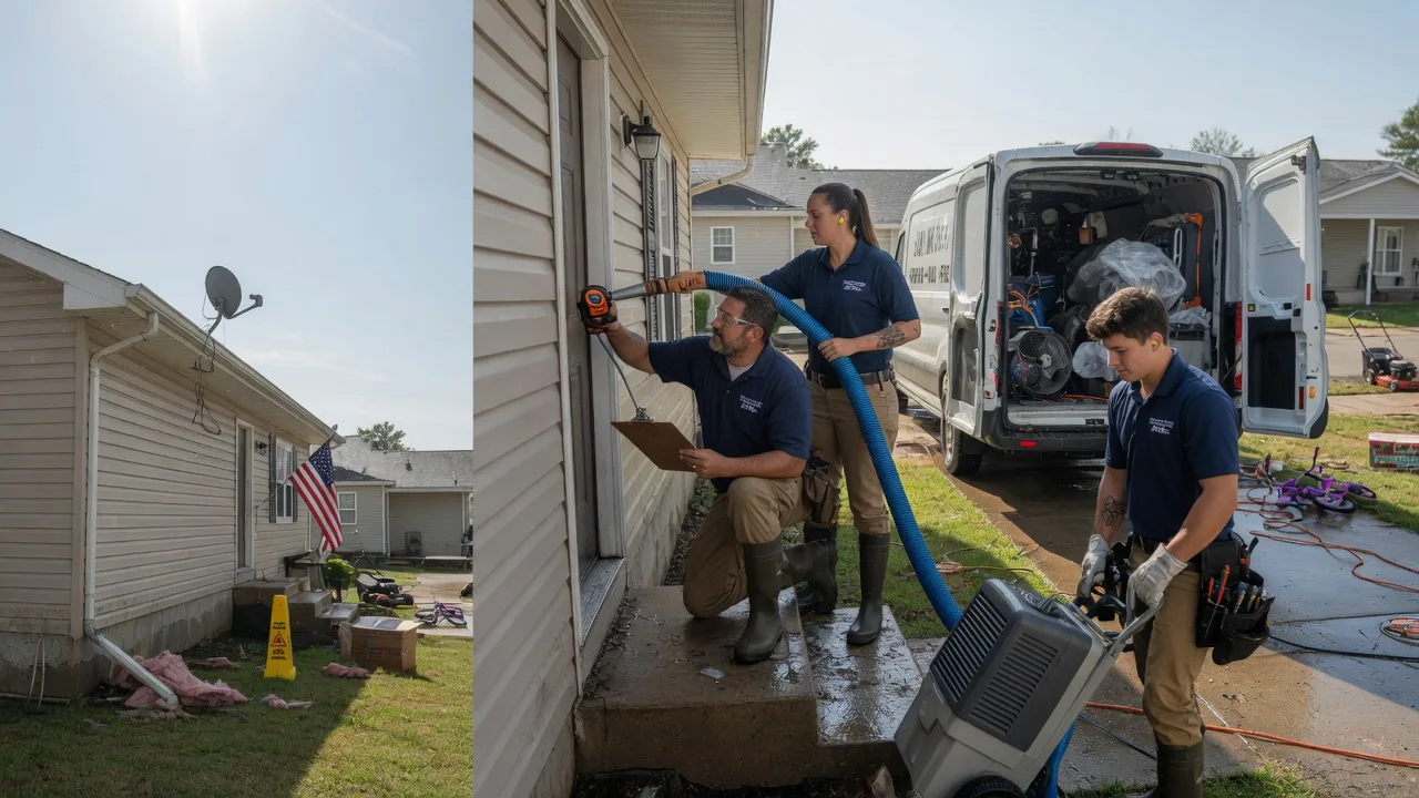 Ceiling Water Damage Restoration in Saint Landry, LA near me